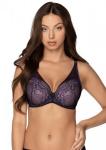 Gaia BS0 1183 Irene Granatowy biustonosz push-up