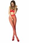 Amour Hip Lace Red 30 DEN Rajstopy