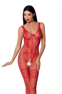 BS069 Bodystocking Czerwony