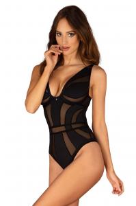 Body otwarte Chic Amoria czarne