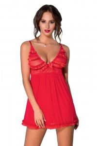 ZAFIRA CHEMISE red