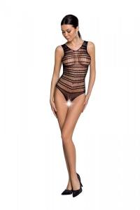 BS086 Bodystocking Czarny