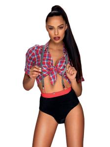 Komplet Worker girl multicolor