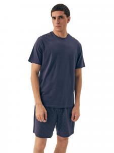 Piżama męska Shore 42601 niebieska
