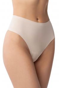 Figi String maxi beżowe