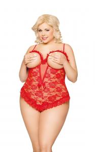 Bona - Plus Size - red