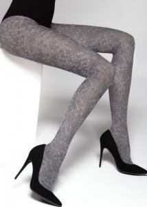 Rajstopy Snake 01 40 DEN Grey-Nero