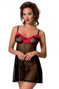 VALENTINE CHEMISE red