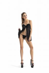 Koszulka+stringi L/XL-push up