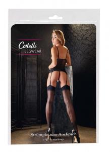 Stockings with seam black