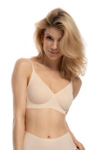 Biustonosz T-shirt Bra beżowy