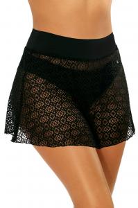 Spódniczka plażowa Skirt5 D98C 19 czarna