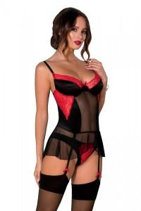 ODINA CORSET Czarny gorset