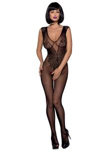 Obsessive N112 czarny Bodystocking