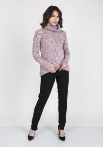 MKMSwetry Nicola SWE 103 Różowy sweter damski