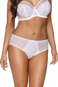 Figi stringi Crystal 1396 białe