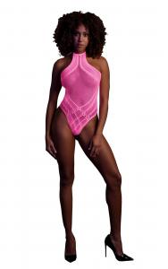 Body with Halter Neck - Neon Pink