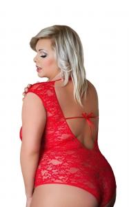 Anna - Plus Size - red 4XL