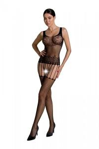 ECO BS001 Czarny bodystocking