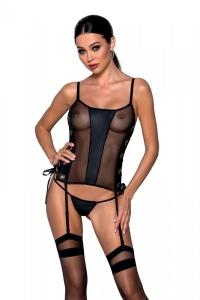 MALWIA CORSET Czarny gorset