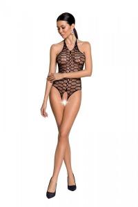 BS087 Bodystocking Czarny