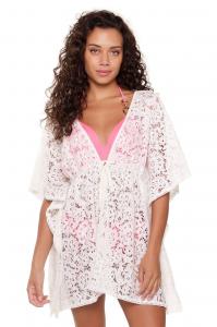Tunika plażowa 7219 off white