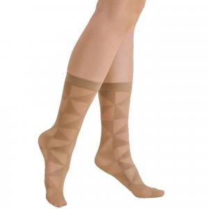 Podkolanówki Syla 612 beige