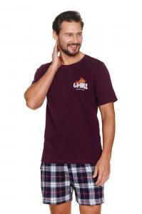 Piżama męska PMB 7201 burgundy