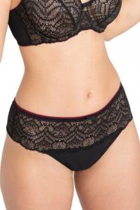 Samanta Charlotte C400 czarne stringi damskie