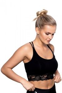 Eldar fit Aurora czarny top sportowy