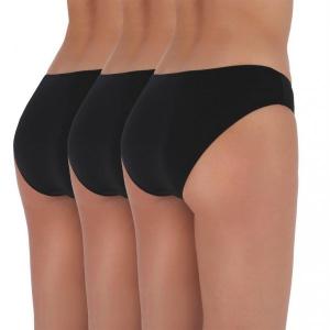 BASIC PANTIES 001 black - 3 pack