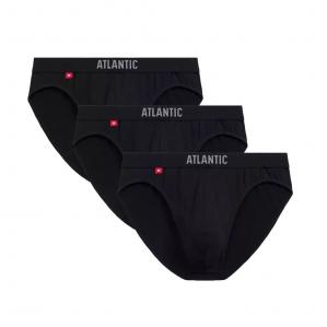 Slipy sport 094 3-pak czarne