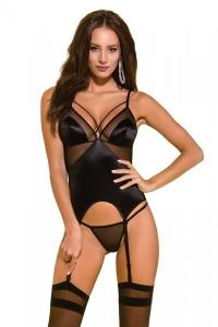 QUELLA CORSET Czarny gorset