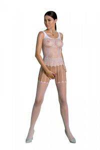 ECO BS001 Biały bodystocking