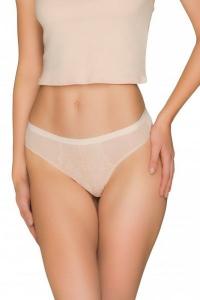 Babell BBL 154 Beige stringi damskie