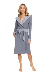 Szlafrok SWW 7229 dark grey plus