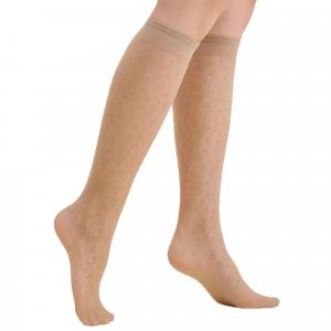 Podkolanówki Esma 575 beige