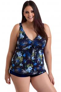 Tankini 3 26 granatowe