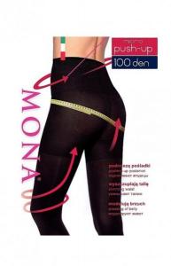 Rajstopy Mona Micro Push-Up 100 den 5-XL