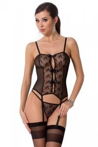 GRACIA CORSET Czarny gorset