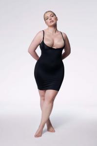 Halka 222 Basic Slip Poen Biust Czarna
