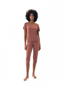 Piżama damska Noves 43023 mauve