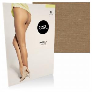 Rajstopy holly 8 den stretch golden