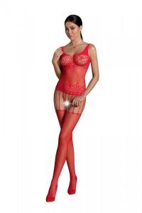 ECO BS001 Czerwony bodystocking