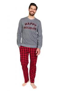 Piżama męska PMB 7344 dark grey