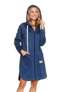 Szlafrok damski SMZ 7228 indigo mel.