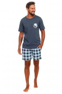 Piżama PMB 4416 deep blue plus