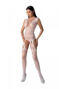 BS099 Bodystocking Biały