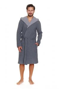 Szlafrok SMW 7230 dark grey plus