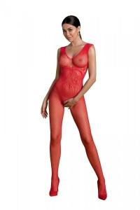 ECO BS003 Czerwony bodystocking